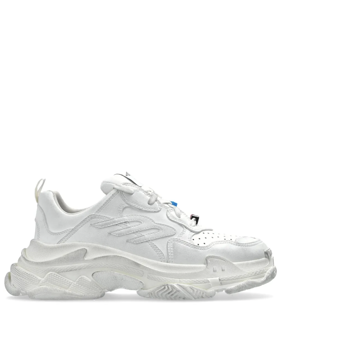 Balenciaga Balenciaga Triple S Beads-Embellishment Sneakers — White