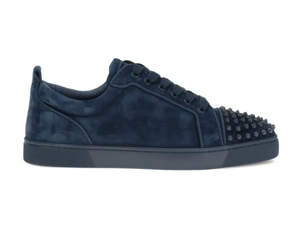 Christian Louboutin Christian Louboutin Spiked Low-Top Sneaker — Black