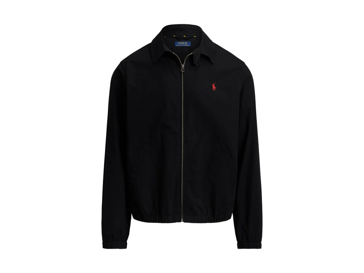Polo Ralph Lauren Polo Ralph Lauren Zip-Up Jacket — Black